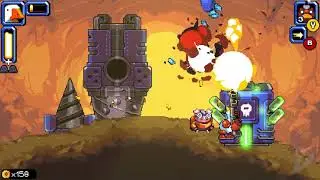 Mighty Goose - Stage 5 Walkthrough + Boss Fight