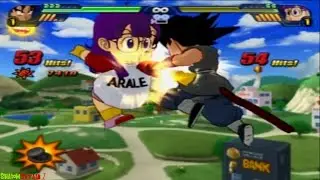 DBZ BT3 Goku (GT) vs Arale