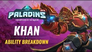 Paladins - Ability Breakdown - Khan, Primus of House Aico