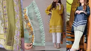 Latest 50 daman design with organza 2024 | ghera design with tissue\organza | organza dress designs