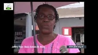 Jamaica Basic Schools Foundation support to Jeffery Town Basic School in St. Mary, Jamaica