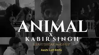 ANIMAL x KABIR SINGH Mashup | Ranbir Kapoor, Shahid Kapoor | Aashi Lofi Edits|Best Of Vishal mishra