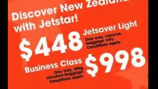 Jetstar animated web banner by Big Cheese Productions