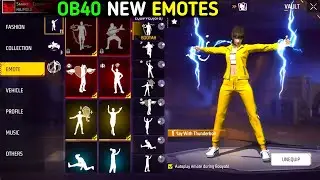 OB40 New Emotes | Free Fire OB40 Update Full Details | 31 May New Update Free Fire | ff new update