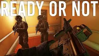 🔴Легендарные дебилы спецназа - Ready or Not - Кооп в новом SWAT
