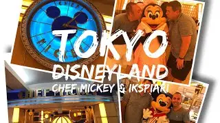 Tokyo Disneyland Vlog - May 2017 - Day 2 Part 3 - Chef Mickey meal and Disney Store Ikspiari