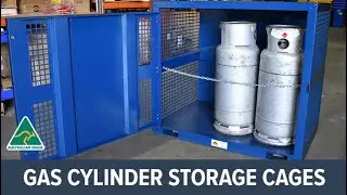 Gas Cylinder Storage Cages | Global Spill & Safety