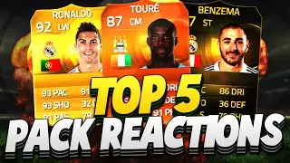 БЕЗУМНЫЕ ПАКЕТЫ &mdash; MOTM IN A PACK FIFA 15 ТОП-5 РЕАКЦИЙ НА ОТКРЫТИЕ НАБОРА ft IF BENZEMA