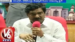 T Deputy CM Rajaiah clears his controversy with CM KCR