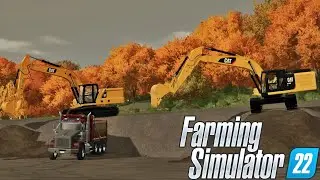Farming Simulator 22 | Multiplayer Construction time-lapse