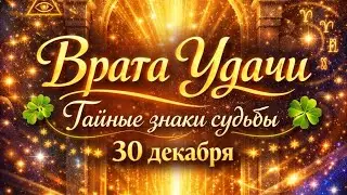 Врата Удачи. Тайные знаки судьбы на 30 декабря. 