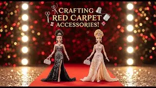 Crafting Custom Doll Accessories for the Red Carpet!