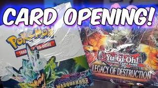 We're Addicted To Cardboard (Pokemon and Yu-Gi-Oh! Booster Boxes!)