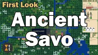 Ancient Savo - Survival/Resource management - First Look