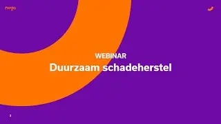NVGA - Webinar Duurzaam Schadeherstel
