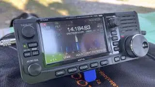 Icom IC-705 antenna Alexloop UF6VZ