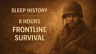 8 Hours of Calm WW2 Frontline Survival | Sleep History