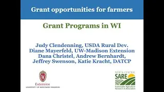 Farmer Grant Programs in Wisconsin