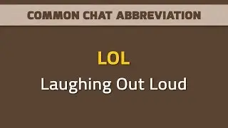 Internet acronyms /abbreviations/Text Shortcuts