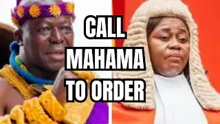 Mahama has been reported to Otumfuo over CJ Torkornoo's suspension