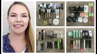 100 PRODUCTS GONE!!! Makeup I Used Up in 2018
