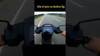 Ola s1 pro vs Activa 5g. Drag race #shots #viral #tranding
