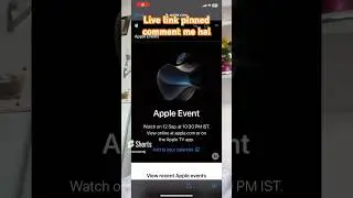 Apple iPhone 15 launch event live 🤩 wath now hurry up || wonderlust #shortsvideo #shorts #live