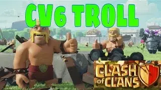 Clash of clans layout  troll para cv6 trolando o inimigo