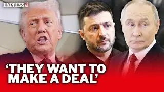 Trump says Putin and Zelensky will reach deal 'SOON' to end Russia-Ukraine War