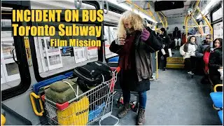 Subway Homeless Incident - Toronto TTC