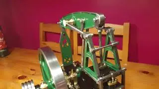 Stuart half beam steam engine