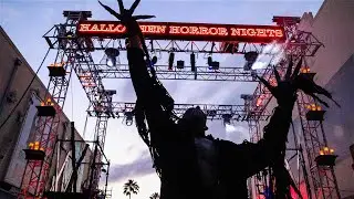 30 Years-Anniversary Scarezone | Halloween Horror Nights 2021 | Day and Night Walkthroughs! | HHN 30
