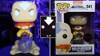 AANG ON AIRSCOOTER 541 GLOW CHASE - UNBOXING FUNKO POP AVATAR THE LAST AIRBENDER