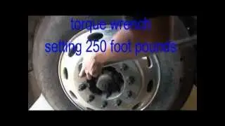 torque multiplier/truck tire change video