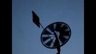 Bike wheel wind turbine