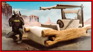 I Built Flintstones Car in GTA 5 RP and Trolled Cops