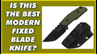 IS THIS THE BEST MODERN FIXED BLADE KNIFE? Kizer Quartz Fixed Blade Knife Tanto AEB L Tactical Knife