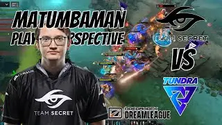 Matumbaman [Phantom Assassin] PLAYER PERSPECTIVE TEAM SECRET VS TUNDRA ESPORTS - DreamLeague GAME 1