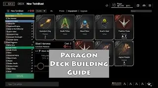 Paragon Card Deck Building Guide