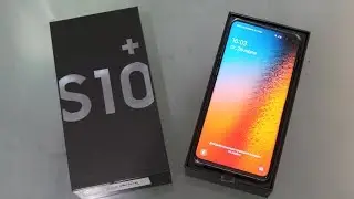 🔥SAMSUNG GALAXY S10 Plus🔥 Обзор набора коробки и первое включение!