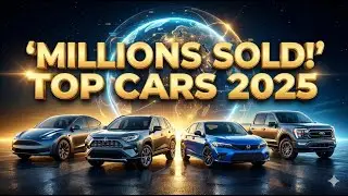 Top 8 Best Selling Cars In The World (2025) 🚗📈 #carverse #bestsellingcars