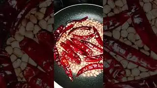 Peanut karam podi || Andhra style spicy groundnut karam powder
