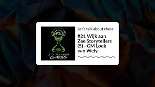 Wijk aan Zee Storytellers (5) - GM Loek van Wely (NED)