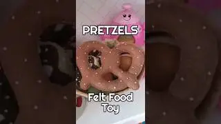 Making PRETZELS Felt Food Toy 🥨🥨🥨