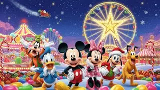 Mickey Mouse & Friends at the Jellybean Carnival | A Magical Christmas Eve Story