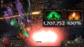 PoE2- Fairgraves' Curse - Over 1,707,000 ignite damage