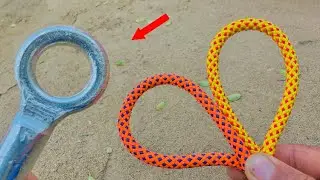 very important knots that is life-saving,Once you learn,used forever