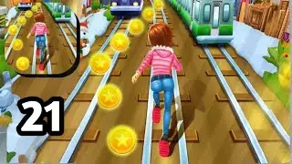 Subway Princess Runner-Gameplay Walkthrough Tutorial Levels Mobile Game Part 21.