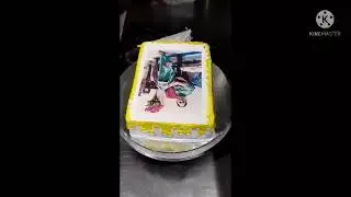 1 kg square photo cake