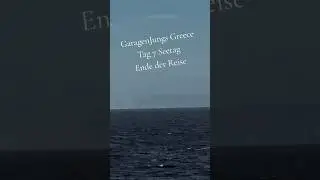 GaragenJungs Greece AIDAblu Tag 7 Seetag #aida #travel #greece
